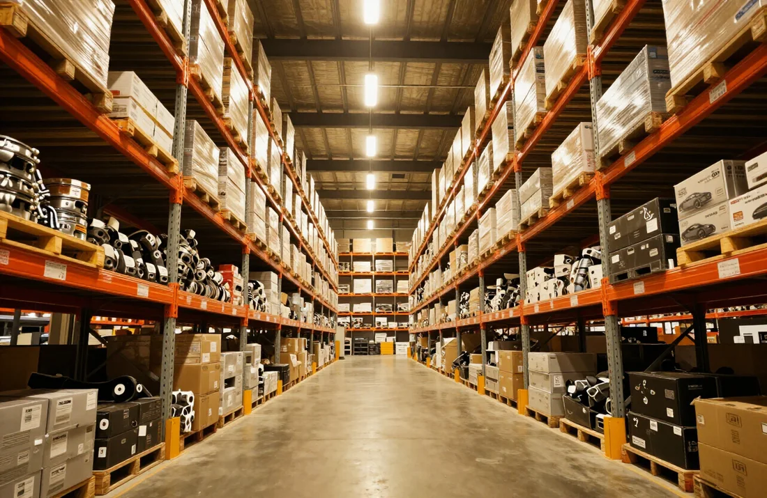 Automotive parts warehouse